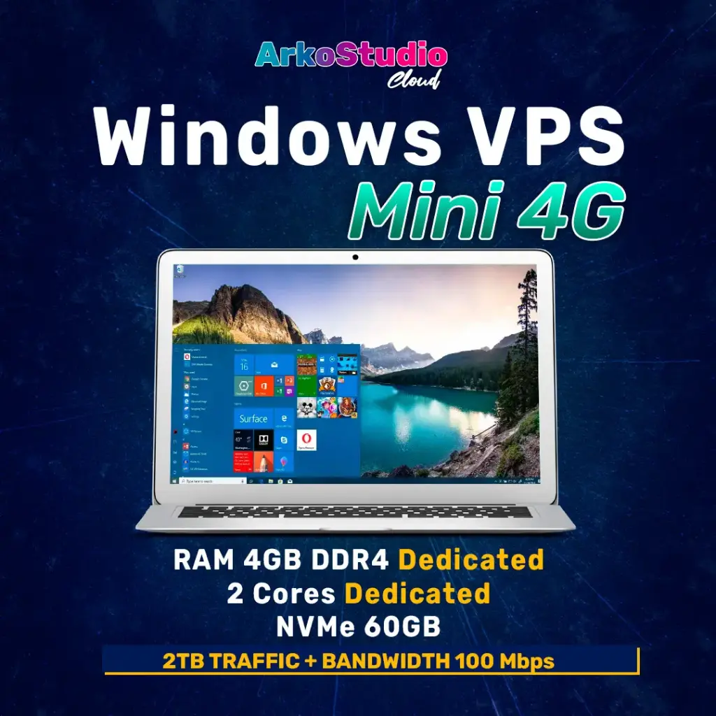 VPS Windows Mini 4G