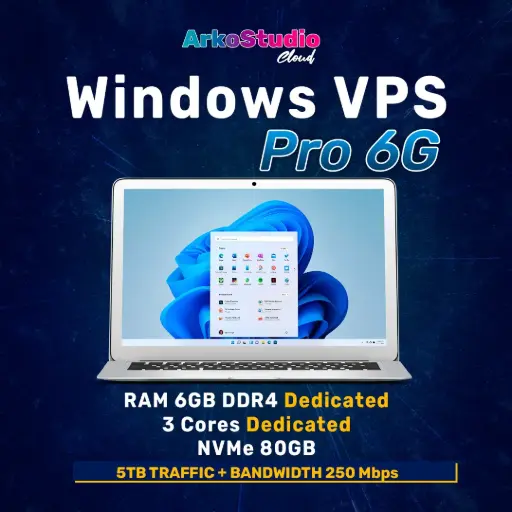 VPS Windows Pro 6G